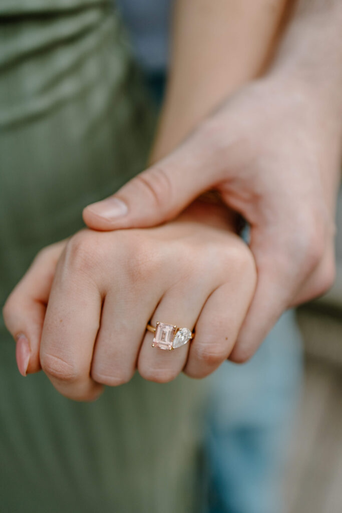 Stunning engagement ring inspiration for adventure engagement