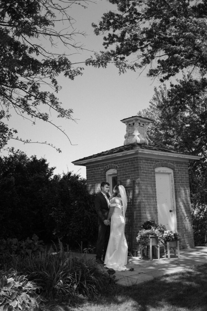 Documentary-style photographer captures private moment between bride and groom